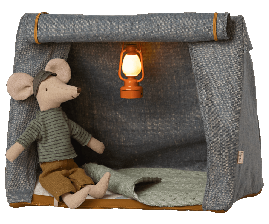 Tienda de campaña "feliz", ratón Maileg