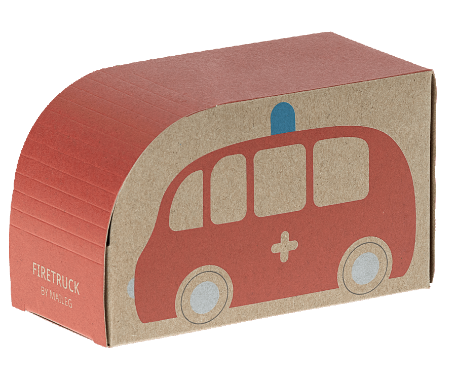 Camió de bombers de fusta Maileg