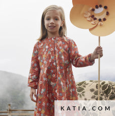 Poplin Flowers drets (€/10 cm) - Katia