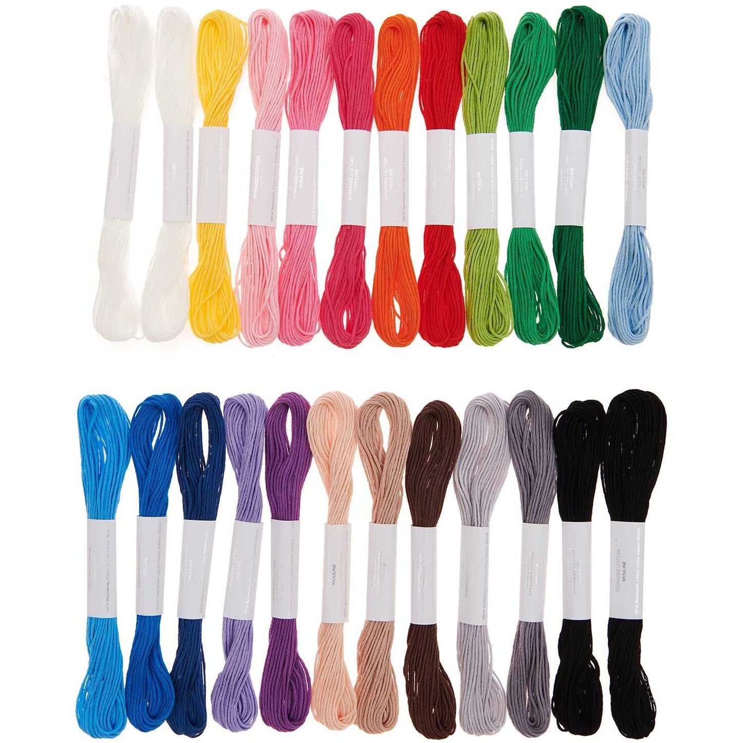 Hilo de bordar Multicolor 24 piezas