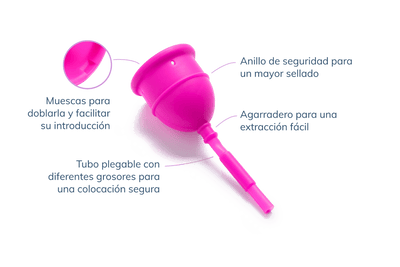 Copa menstrual vaciable Eureka! Cup