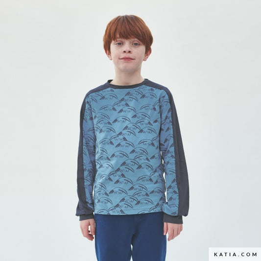 Tela de punto camiseta Anteater Textures (€/10cm)