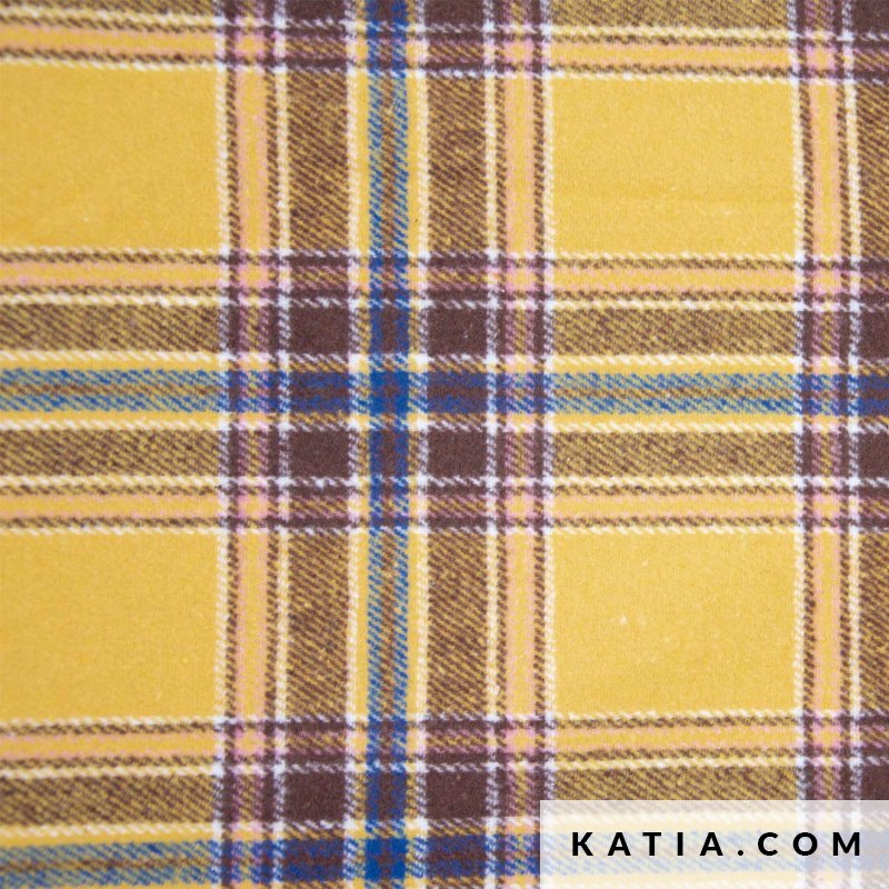 Tela de franel·la irlandesa de quadres Autumn (€/10 cm)