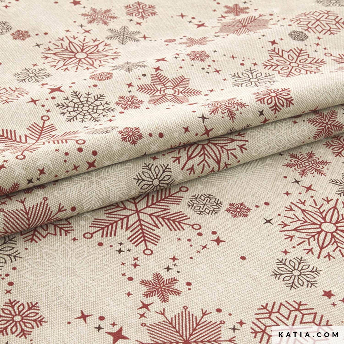 Tejido loneta Canvas Red Xmas