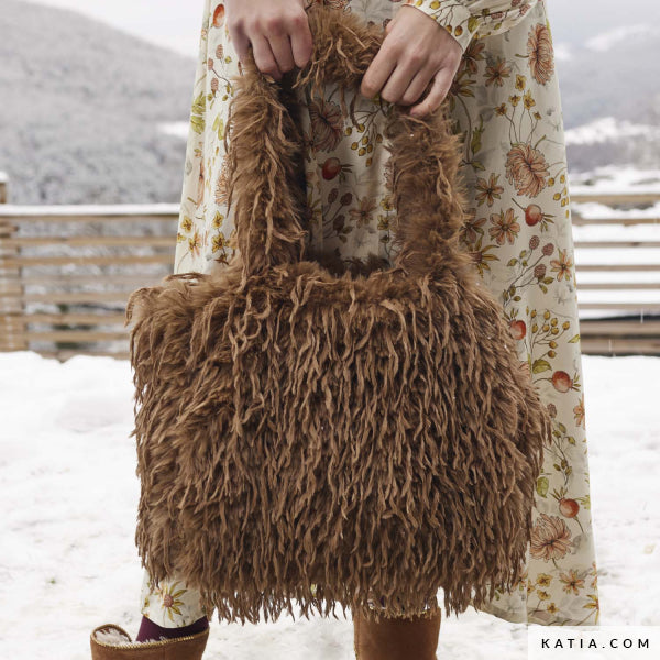 Feather hair vegan fur (€/10 cm)