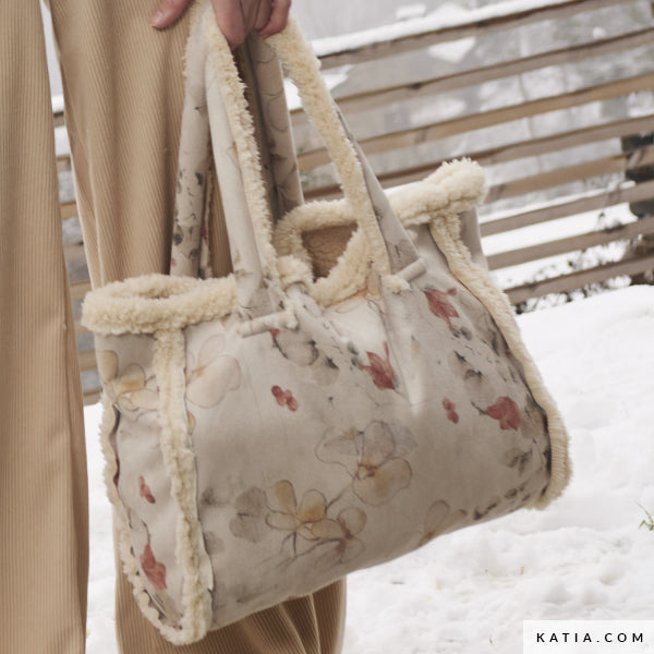 Sherpa bonded sue print (€/10 cm)