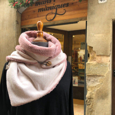 Châle MiM jersey rose
