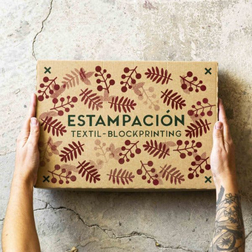 Kit estampación textil nature