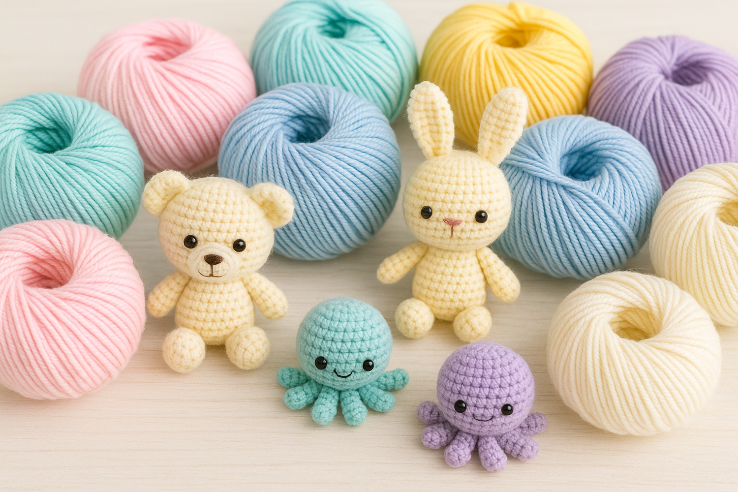 Lana para amigurumis