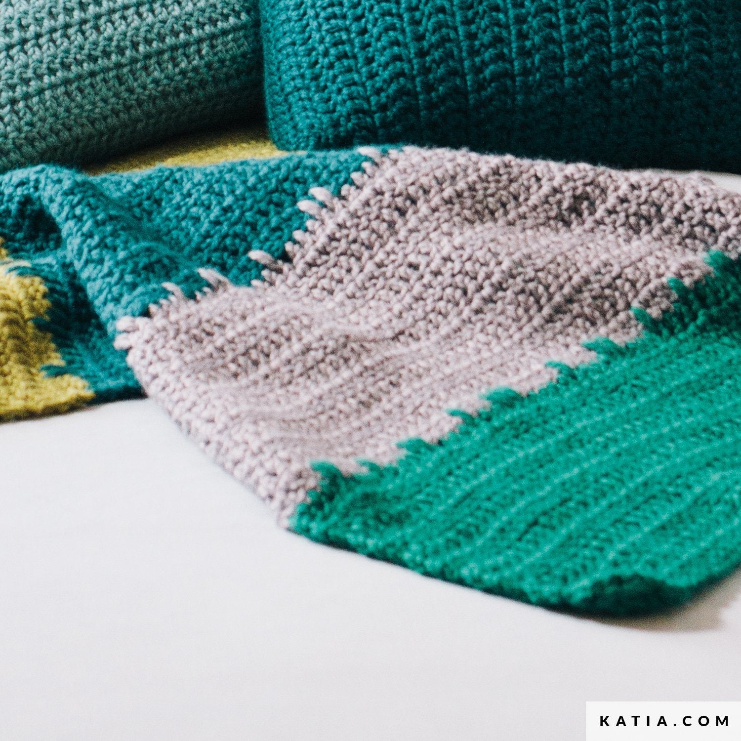 Lanas para tejer mantas