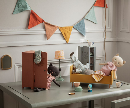 Armari en miniatura - Gris/menta Maileg