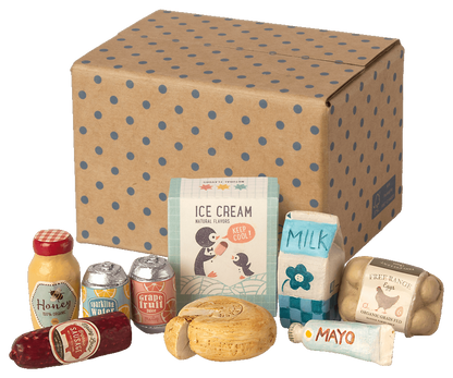 Caixa de comestibles en miniatura Maileg