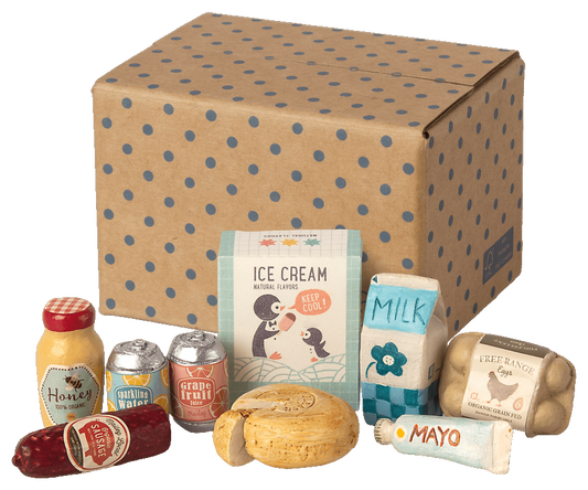 Caixa de comestibles en miniatura Maileg