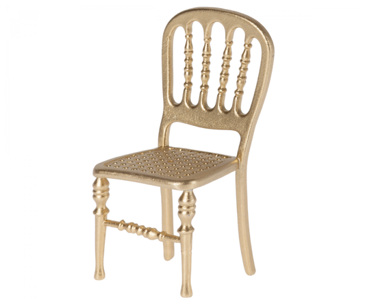 Silla, Ratón - Oro Maileg