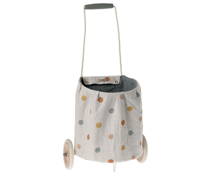 Cistella blava Multi punts Maileg 