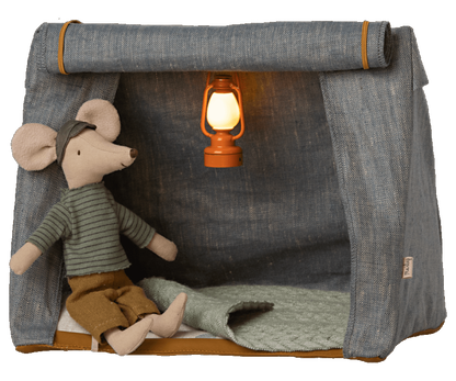 Tienda de campaña "feliz", ratón Maileg