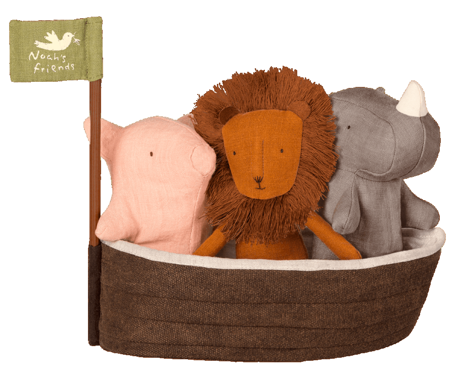 Arca de Noé con 3 mini animales Maileg