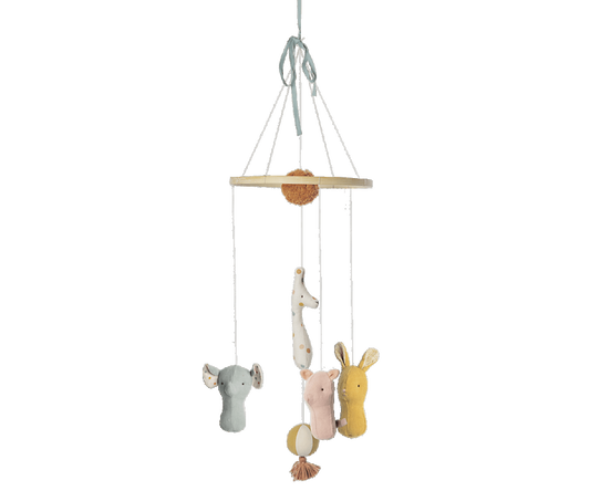 Móvil bebé amigos de la canción de cuna Maileg