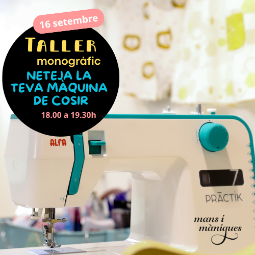 Monográfico Limpia tu máquina de coser - 16 setiembre
