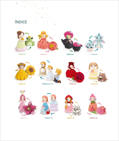 Amigurumi reversibles. 12 fades i personatges de contes clàssics a ganxet.