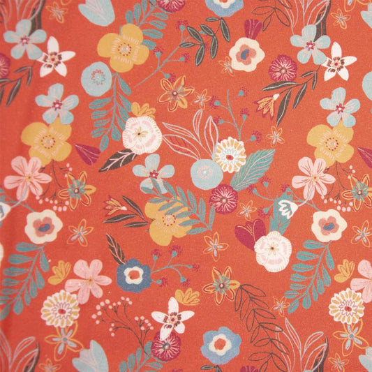 Poplin Flowers rights (€/10 cm) - Katia