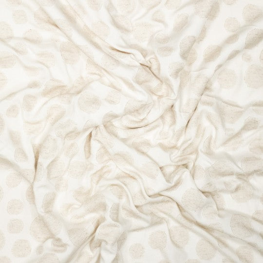 Tejido jacquard a topos (€/10 cm)