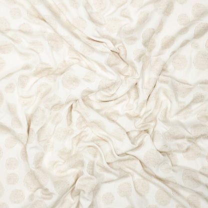 Tejido jacquard a topos (€/10 cm)