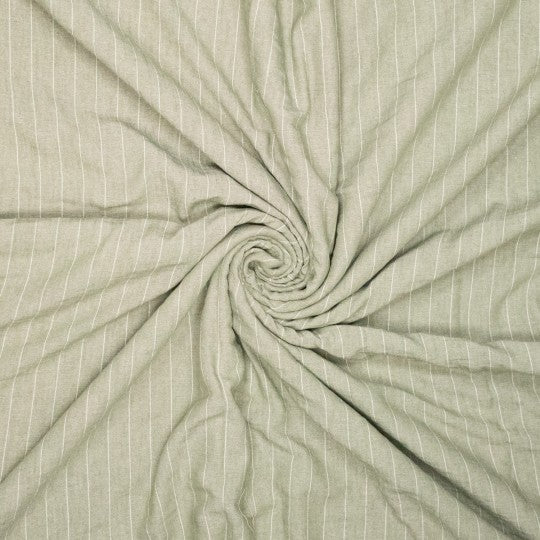 Algodón - lino - viscosa Stripes(€/10 cm)