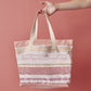 Tela de loneta Recycled Canvas Stripes Sunshine