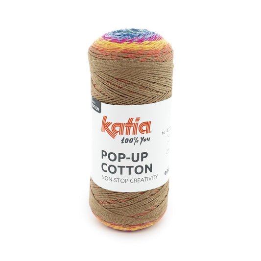 Fil de mouliné multicolor barreja de cotó Pop-Up Cotton