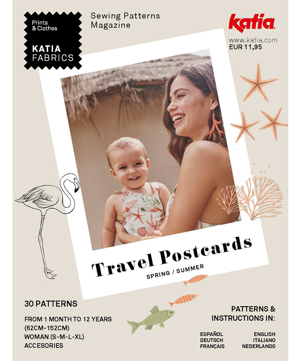 Revista Costura Travel Postcards 1 Primavera/Verano 24 Katia