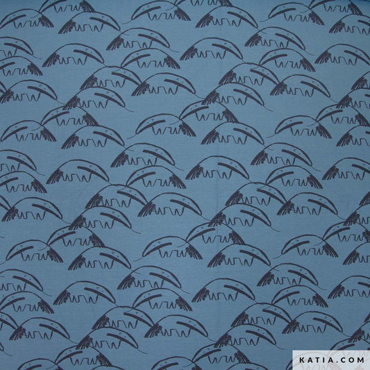 Tela de punto camiseta Anteater Textures (€/10cm)
