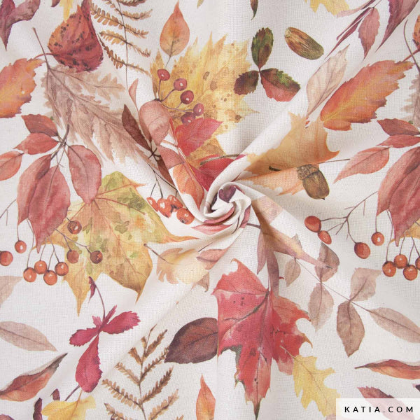 Tela de canvas reciclado Autumn Forest (€/10 cm)