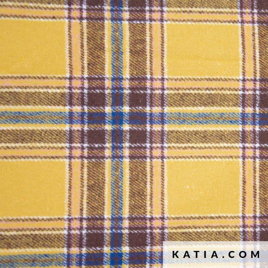 Tela de franel·la irlandesa de quadres Autumn (€/10 cm)