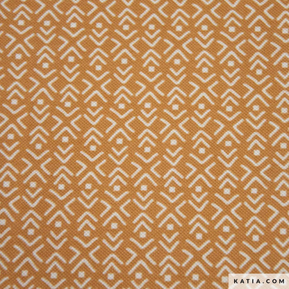 Pique Cotton Print Geo Africa (€/10cm)