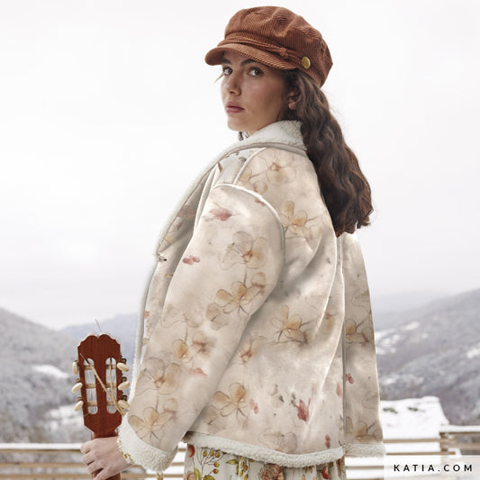 Sherpa bonded sue print (€/10 cm)