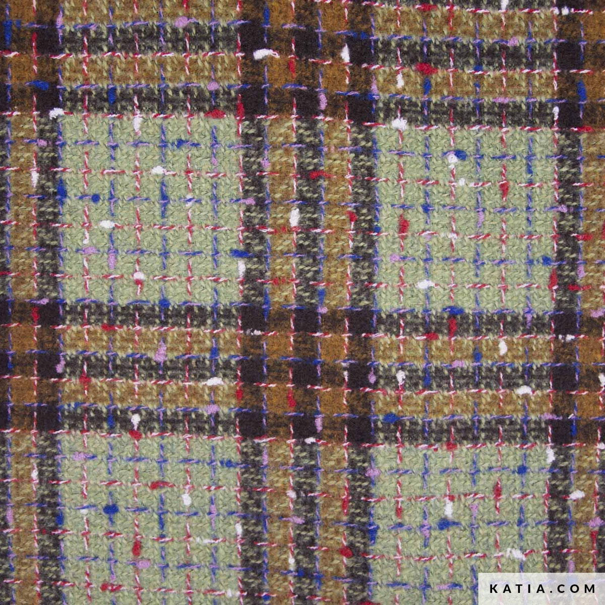 Tela de tweed Green Tweed (€/10 cm)