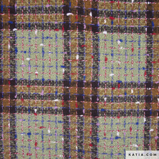 Tela de tweed Green Tweed (€/10 cm)