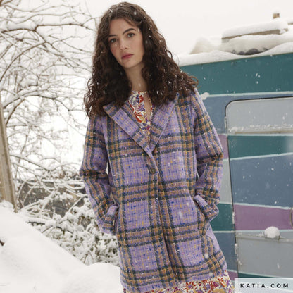 Tweed coat fabric (€/10 cm)