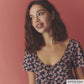 Tela de viscosa Print Summer Night Flowers