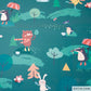 Tela impermeable Raincoat PU Rain Forest