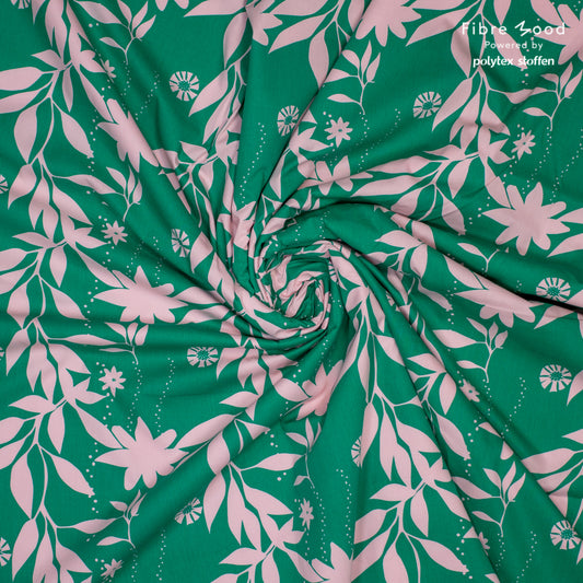 Woven Flower verd Fibre Mood 20