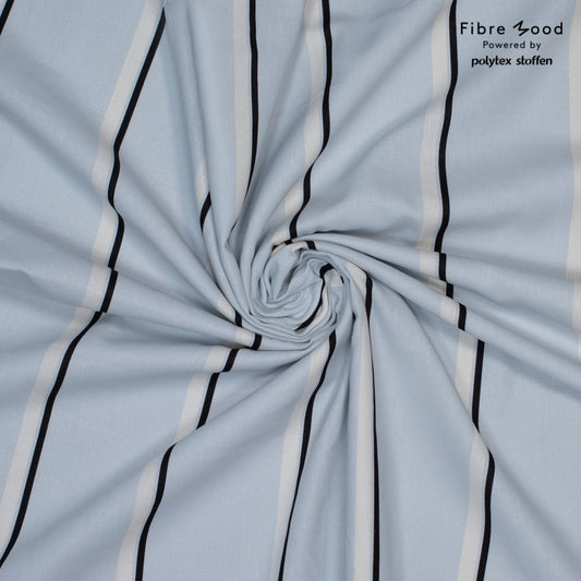 Lli i viscosa ratlla blava Fibre Mood 20