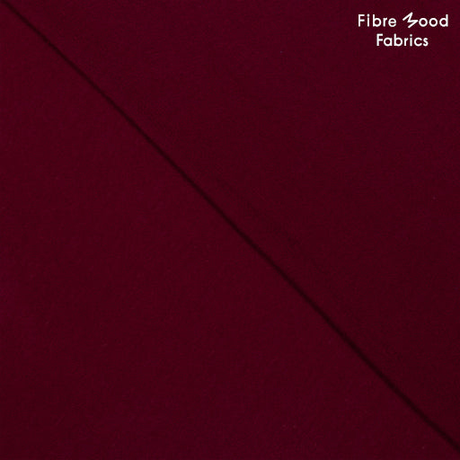 Crepe viscosa color vino- FibreMood S1 #Rhonda