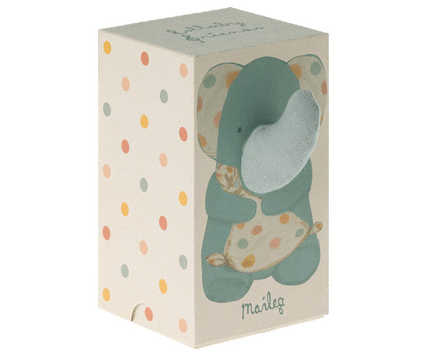 Elefante con dudú y música Maileg