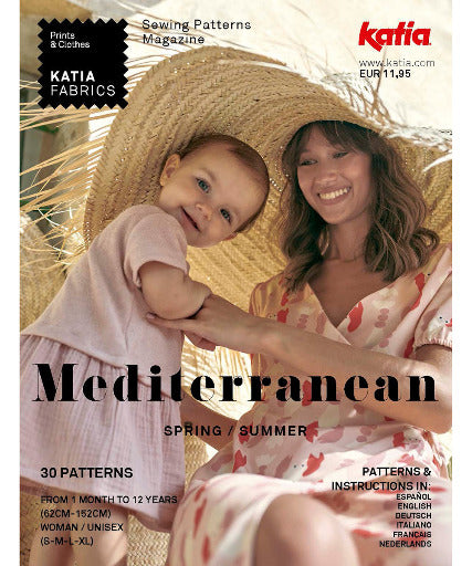 Revista de Costura Katia Mediterranean ~ Primavera/Verano