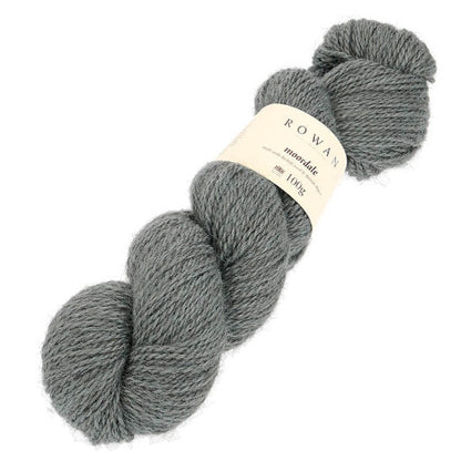 madeja de lana gris