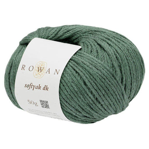 ovillo de lana verde