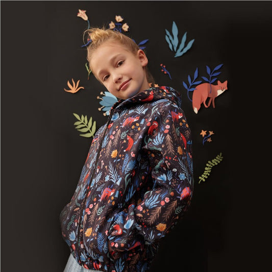 Tela Soft-Shell Dark Forest ~ Katia